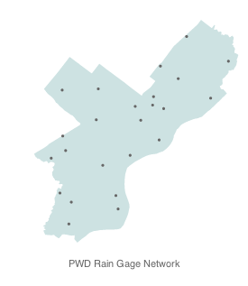 PWD Rain Gage Network